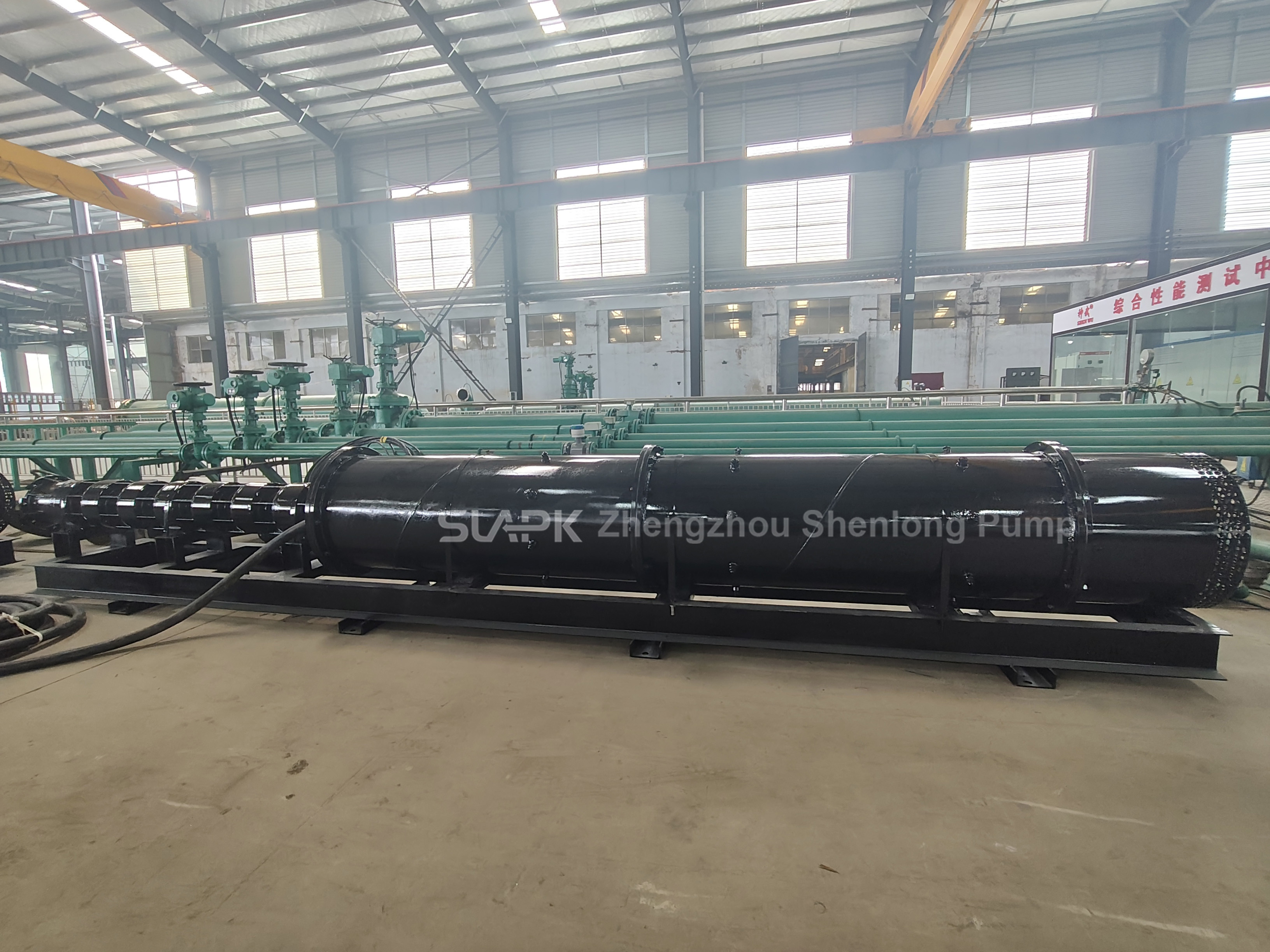 最新の会社の事例について Horizontal Submersible Well Pump with Cooling Jacket for Reservoir & Irrigation Applications in Southeast Asia