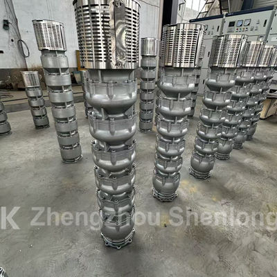 High Head Borehole Submersible Pumps Durable Cast Iron Construction High-Efficiency Irrigation & Water Supply 