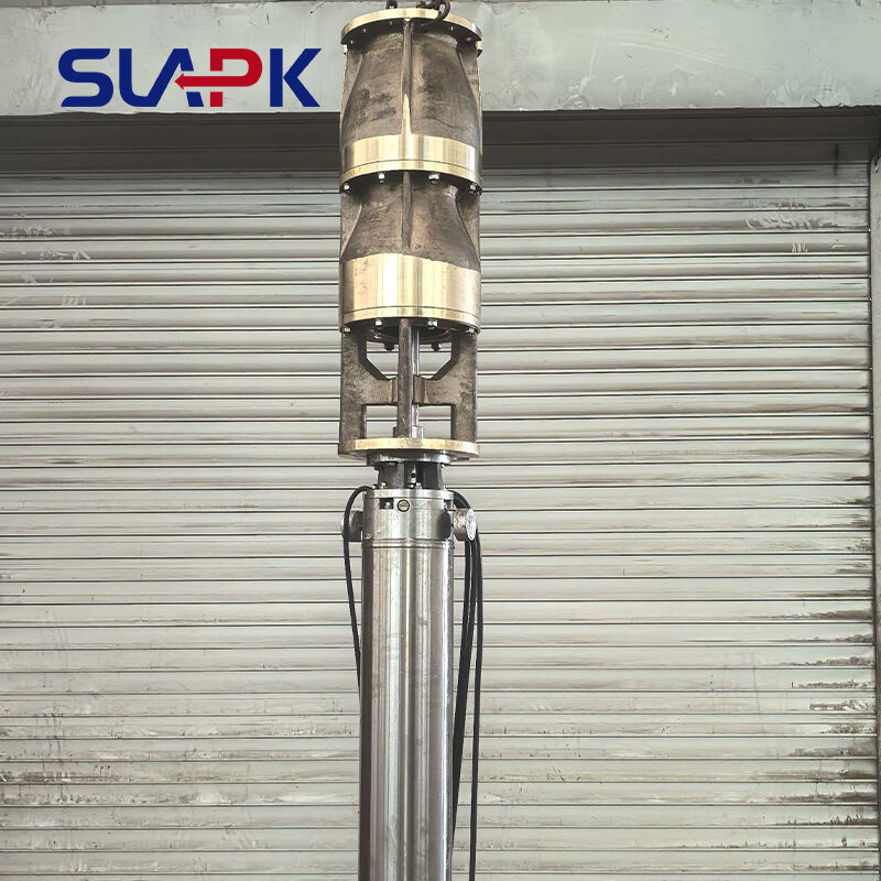 高性能チンブロンズ潜水ポンプ: 400QJH500-20-45KW
