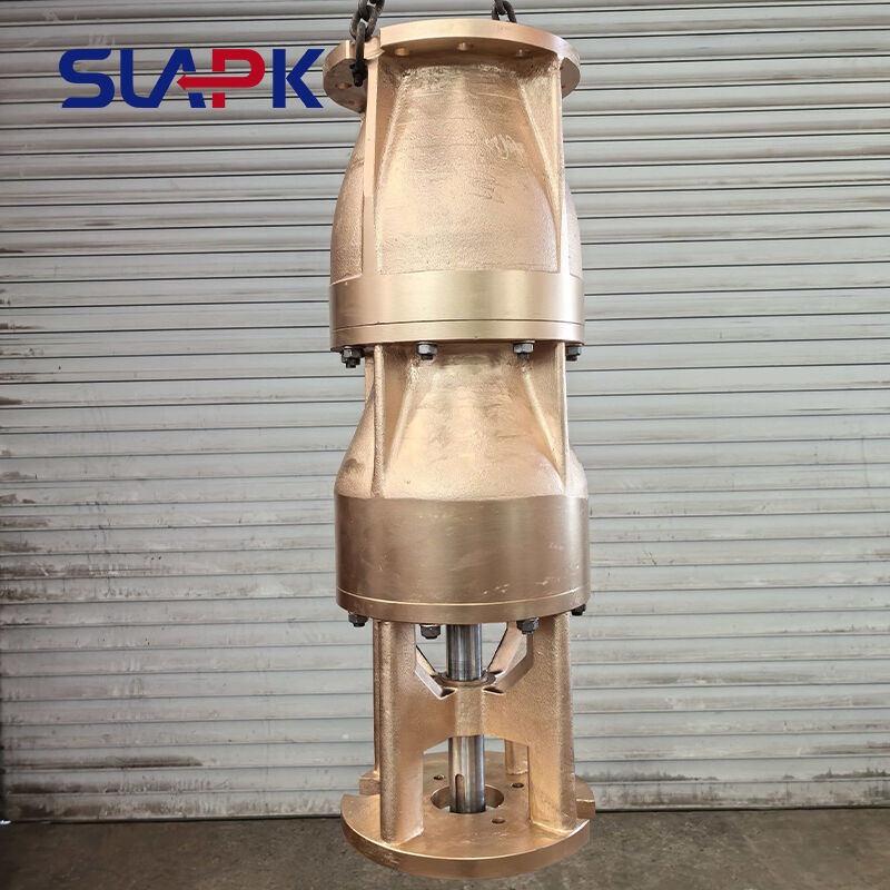 高性能チンブロンズ潜水ポンプ: 400QJH500-20-45KW