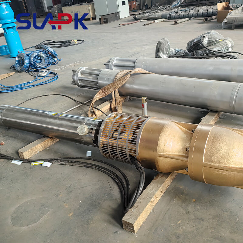 高性能チンブロンズ潜水ポンプ: 400QJH500-20-45KW
