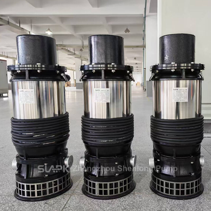 養殖および灌漑用の大口径出口DN150-DN300mmを備えたポータブル高流量510 m3/h排水ポンプ