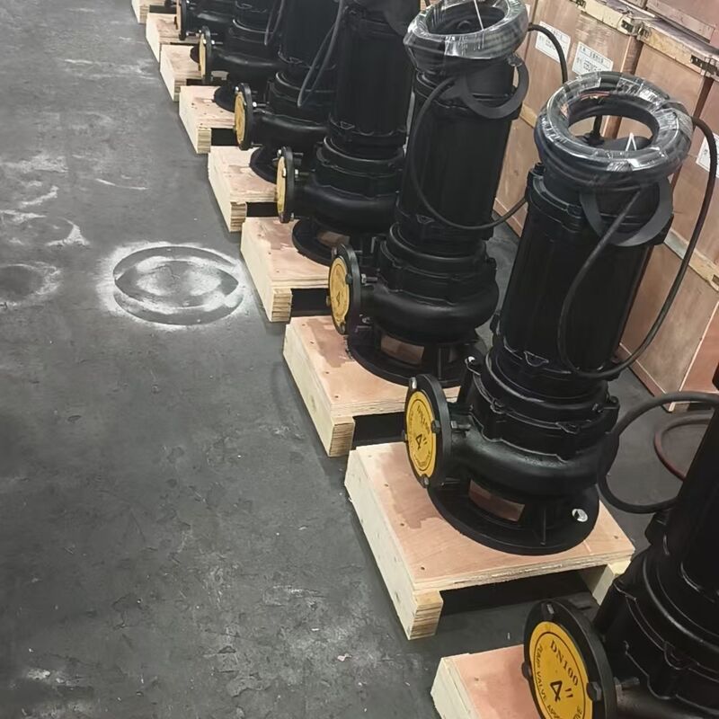 100WQ80-20-7.5kW 水中汚水ポンプ、流量80m³/h、揚程20m、モーター出力7.5kW、排水用