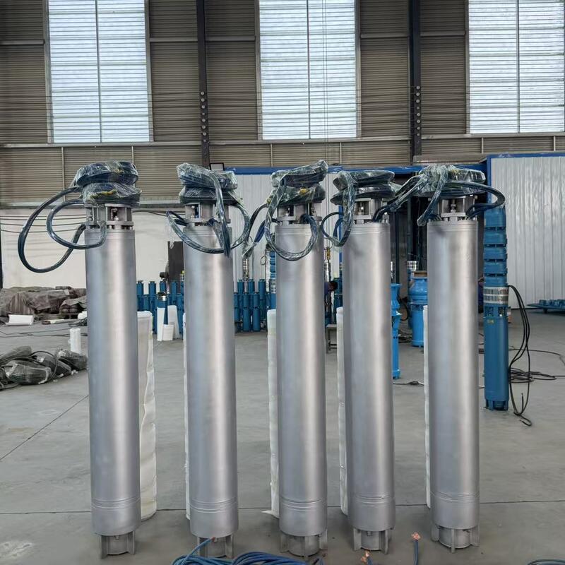 75KWステンレス鋼潜水式海水ポンプ 深井用 300 m3/h 流量