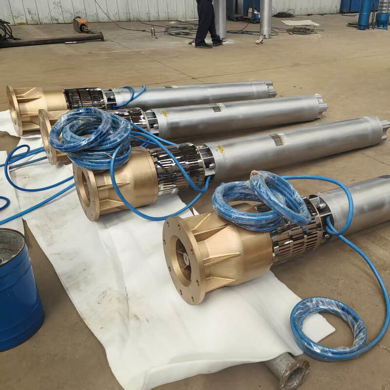 深井戸用途向け 55KW ステンレス鋼水中ポンプ 流量40m³/h