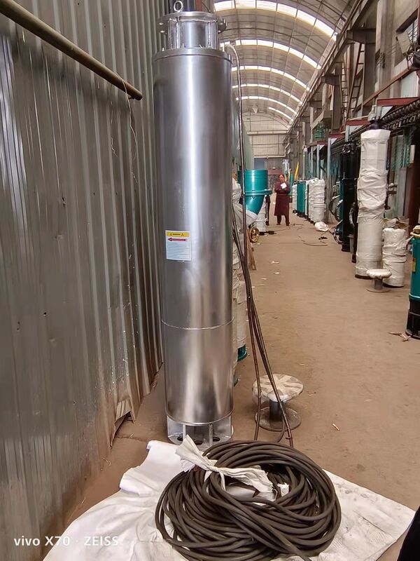 WQD450-35-75KW 450 m³/h流量、35m揚程の多段式ボトムサクション水中汚水ポンプ