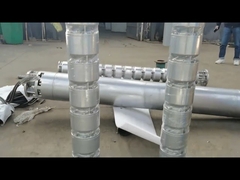 3-1/2インチ出口 管水井 深さ150m 直径8-1/2インチ 潜水ポンプ